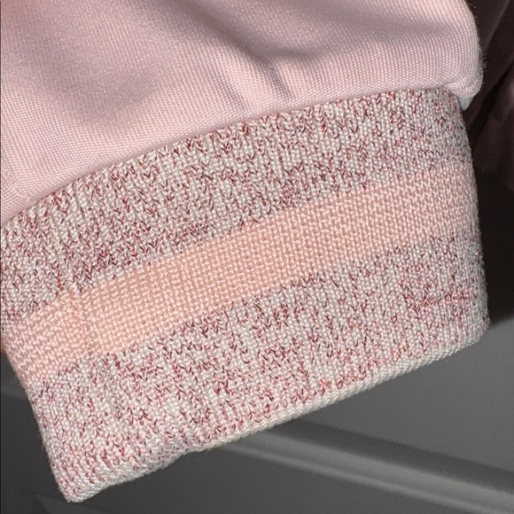 Maeve Anthropologie Pink Jacket Full Zip Sweatshirt Size Small Oversized - Picture 7 of 9
